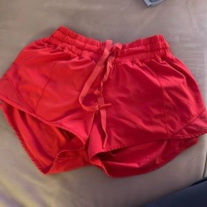 Hot Pink Lululemon running short - 6 regular